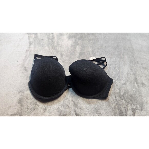 Victoria's Secret 36D Black T-Shirt Push-Up Full Coverage Bra NWT - Picture 1 of 7